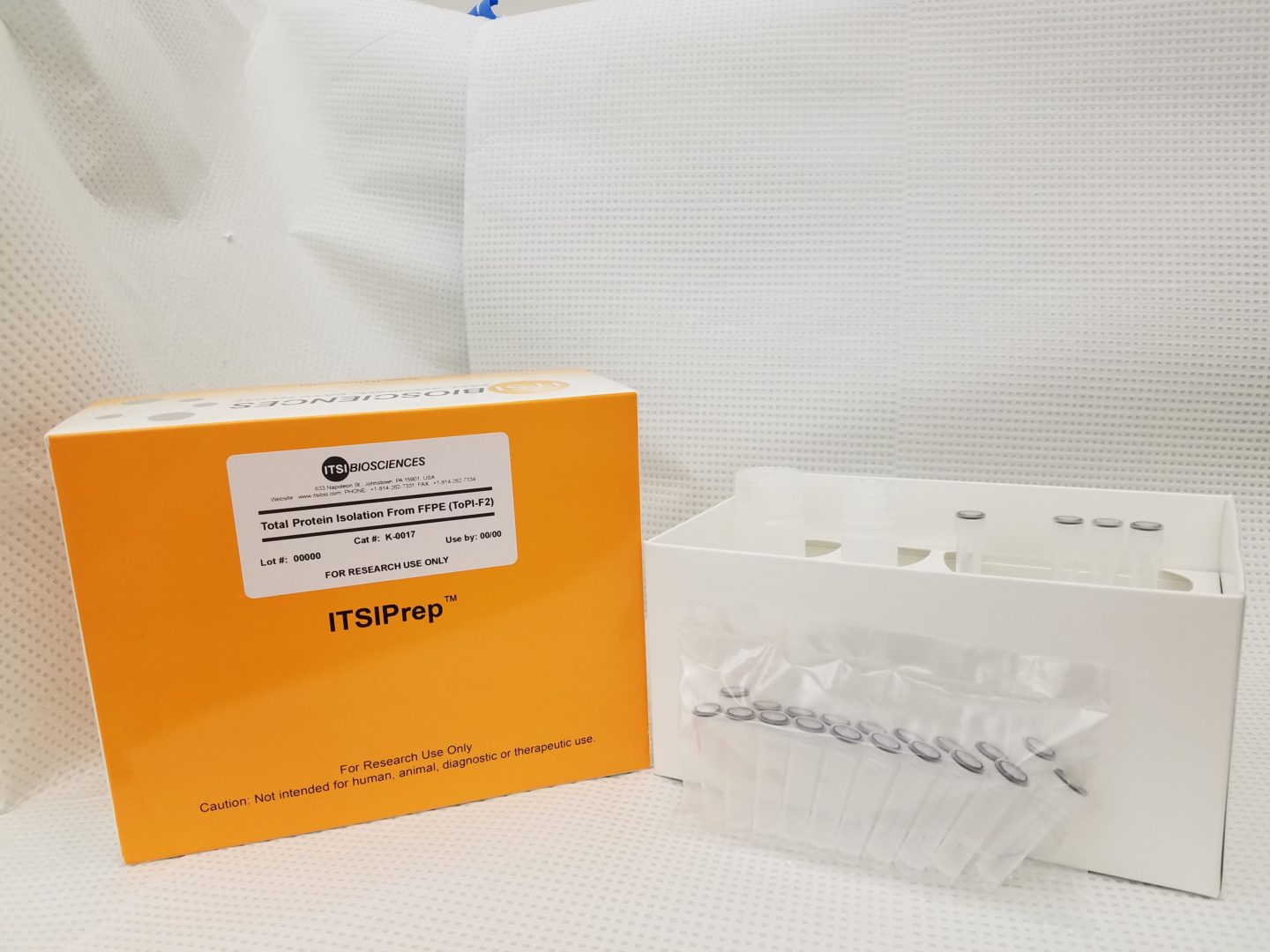 Protein Isolation Kit for Formalin-Fixed Paraffin Embedded Tissue (ToPI-F2, K-0017)